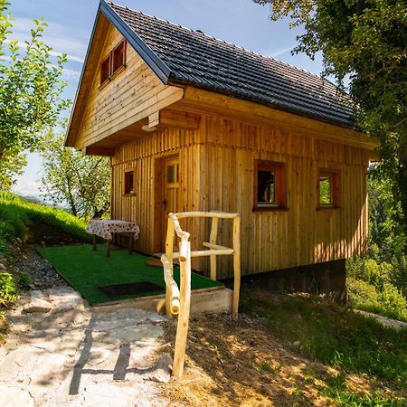 Wooden Chalet - Homestead Vrhovc Zelezniki Eksteriør bilde