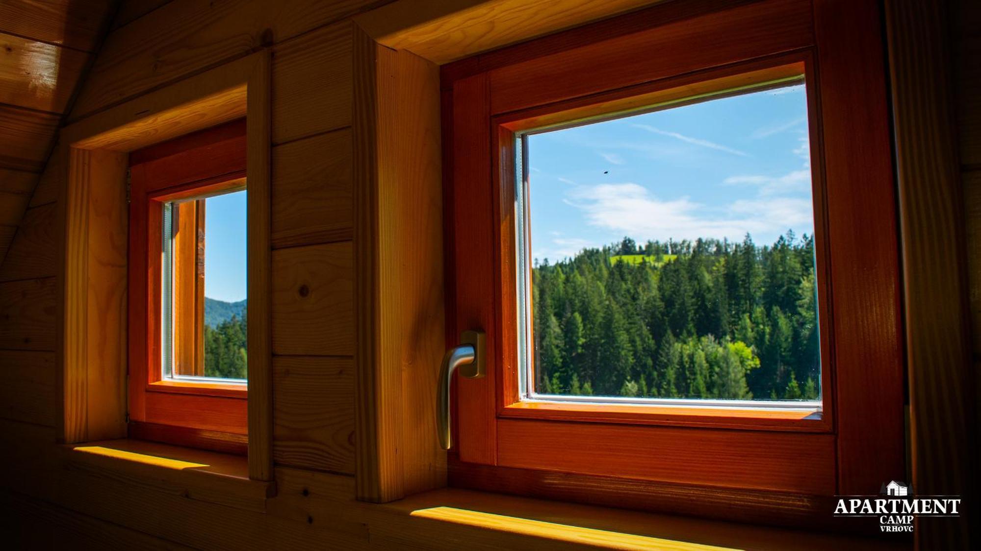 Wooden Chalet - Homestead Vrhovc Zelezniki Eksteriør bilde